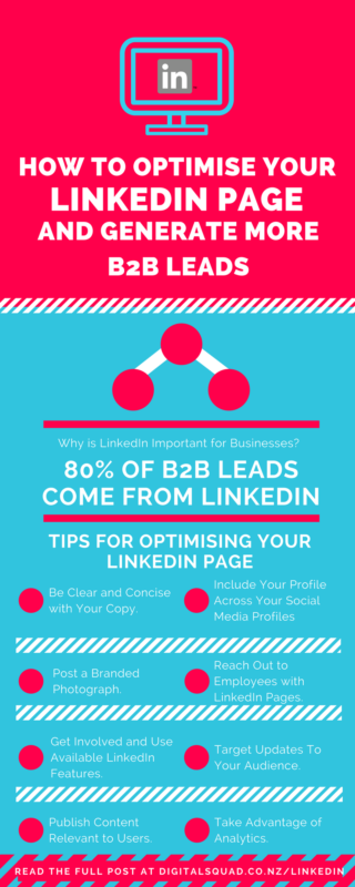 How to Optimise Your LinkedIn Page and Generate More B2B Leads
