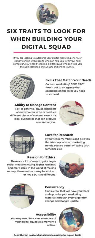 Six Traits To Look For When Building Your Digital Squad