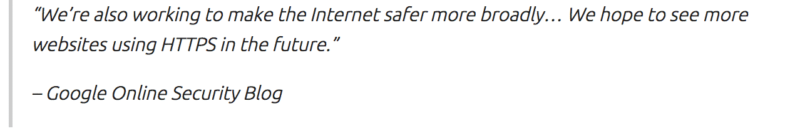 google ssl