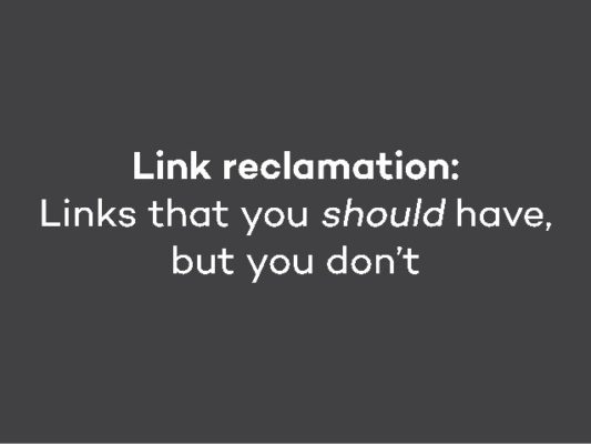 Link Reclamation